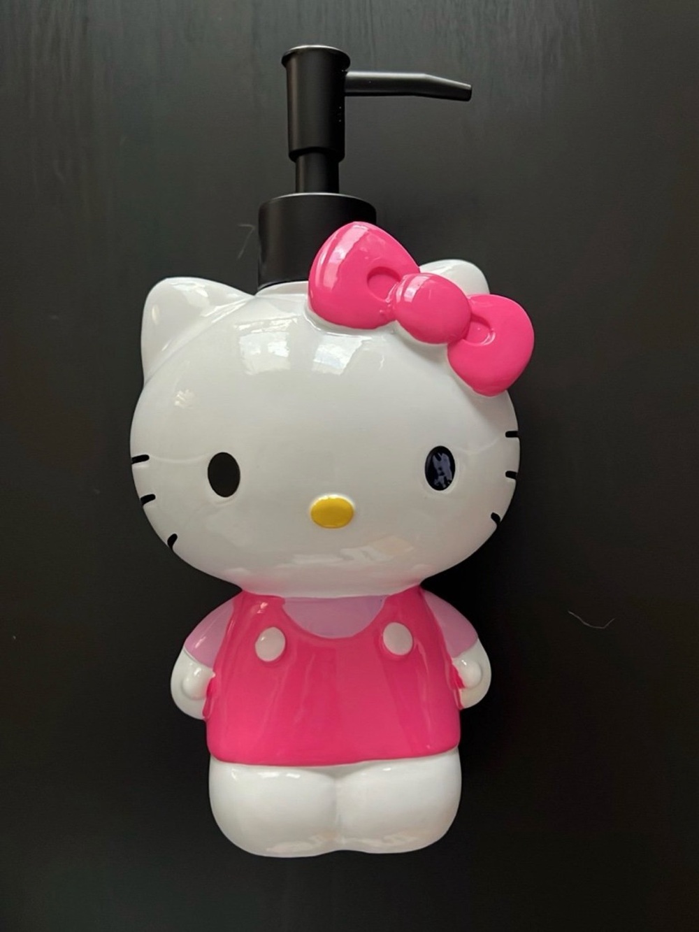 Hello Kitty White & Pink Pump Soap Dispenser by Hello Kitty